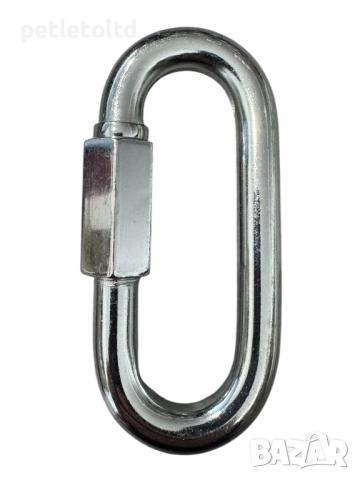 Карабинка с винтова муфа 92 мм Х 41 мм Х 10 мм