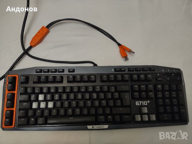  Геймърска клавиатура Logitech G710+  