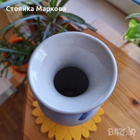 Китайска вазичка-керамика, снимка 4 - Вази - 52389689