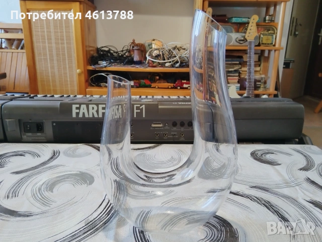 Декантер за вино, снимка 2 - Декорация за дома - 53838641