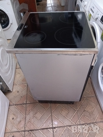 Иноксова свободно стояща печка с керамичен плот VOSS Electrolux с две години гаранция!, снимка 12 - Печки, фурни - 52544147