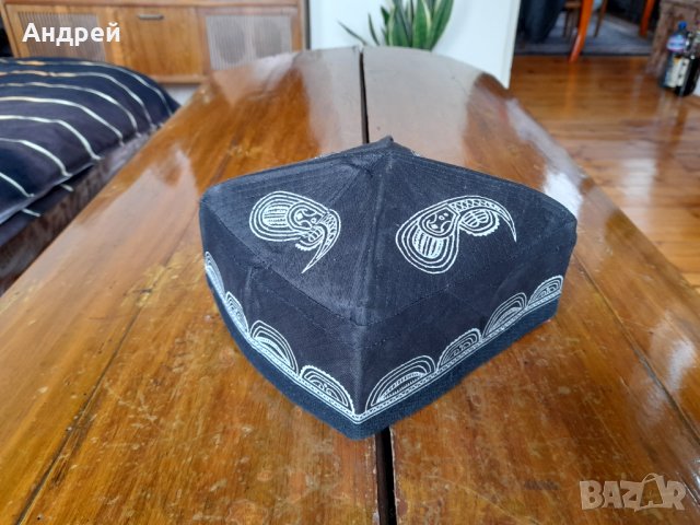 Стара етно шапка #7, снимка 3 - Антикварни и старинни предмети - 40578541