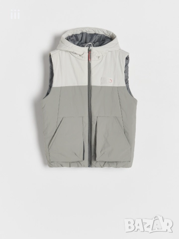 Нов елек с качулка - размер 158/164см - яке за момче - RESERVED, снимка 4 - Детски якета и елеци - 51826692