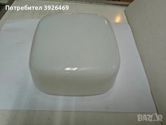 Плафониера за лампа стъклена, снимка 5 - Лампиони - 51933796