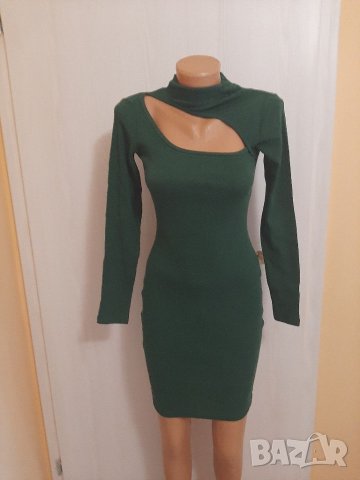 Нова зелена рокля , снимка 4 - Рокли - 41327018