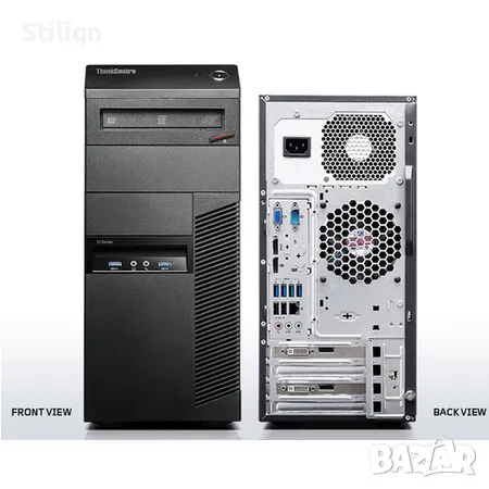 Мощен компютър Lenovo M93p Intel Core I7, 8GB DDR3,240GB SSD