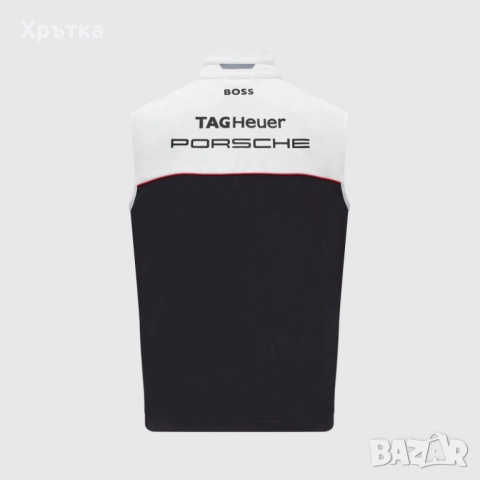 Porsche Motorsport x Boss Softshell Vest - Оригинален мъжки елек размер M, снимка 3 - Якета - 52935424