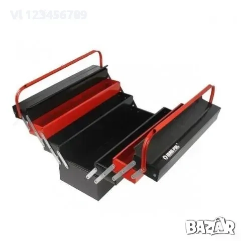 Метален куфар за инструменти тип акордеон, Mar-Pol, снимка 2 - Други инструменти - 53830964