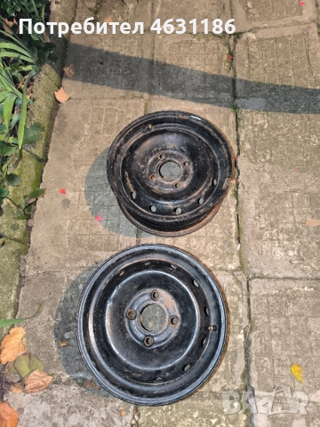 два броя джанти за Ситроен Саксо, Пежо 106 4х108 13цола