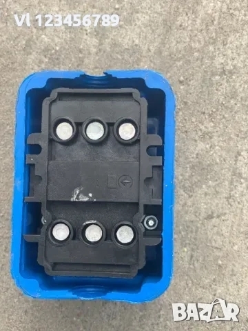 Пускател за ел двигател, ключ РИГА с 2 пуск-стоп бутона ПНВС10У2 380V 6,3A, снимка 3 - Други инструменти - 52189060