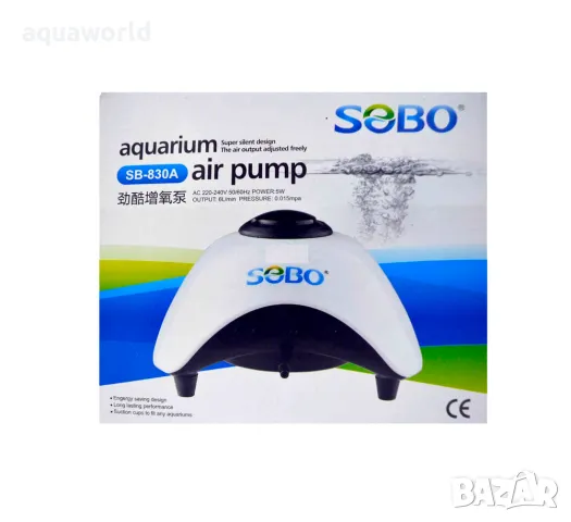 "ПРОМОЦИЯ" Компресор за въздух SB 830A, снимка 2 - Оборудване за аквариуми - 48955739