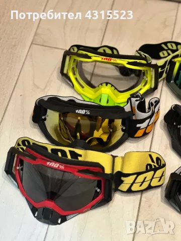 Очила 100% мотор Ендуро и Мотокрос, снимка 2 - Аксесоари за велосипеди - 48168232