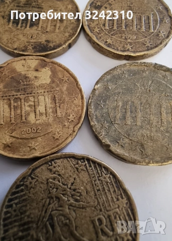 Монети от 20 цента, снимка 2 - Нумизматика и бонистика - 53586465