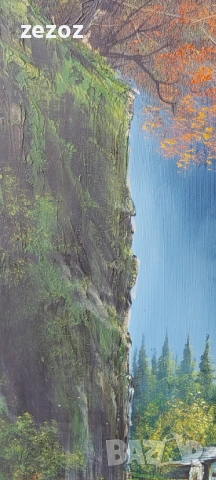 Картина масло Пейзаж, снимка 5 - Картини - 53105582