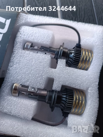 H7 led крушки с лупа 6500k *нови*, снимка 3 - Аксесоари и консумативи - 52406546