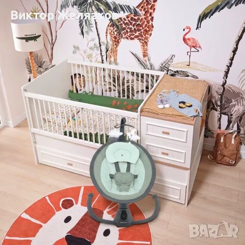 Бебешка люлка Kikkaboo Twiddle   , снимка 2 - Детски люлки - 56148398