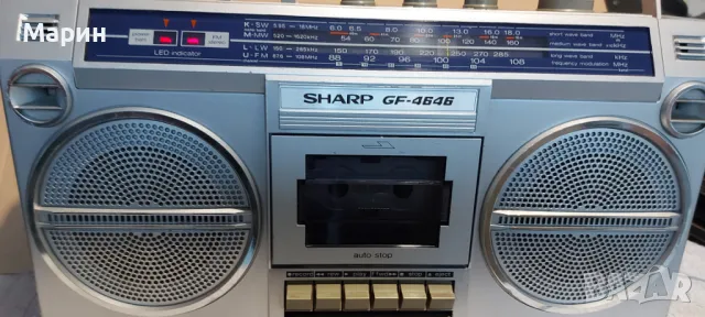SHARP GF 4646, снимка 2 - Радиокасетофони, транзистори - 49039881