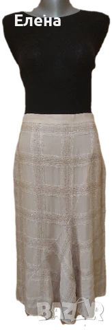 Пола Intrend Max Mara.100% коприна. размер S., снимка 2 - Поли - 50488421