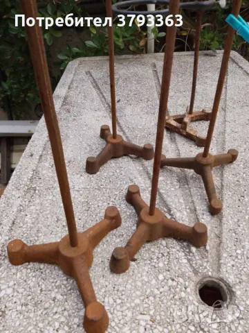 ЧУГУНЕНА МИВКА, ЧУГУНЕНИ СТАТИВИ, снимка 2 - Аксесоари за кухня - 47991901