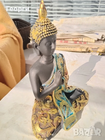 Статуетка Буда-23, снимка 5 - Статуетки - 52376074