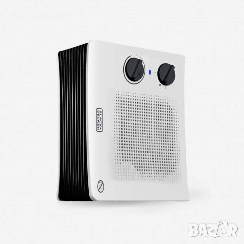 Компактен вентилаторен отоплител, BLACK+DECKER BXSH2001E, снимка 3 - Отоплителни печки - 51817815