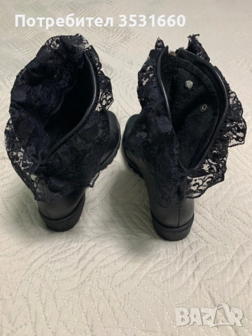 Дамски боти от естествена кожа, снимка 2 - Дамски боти - 53288891