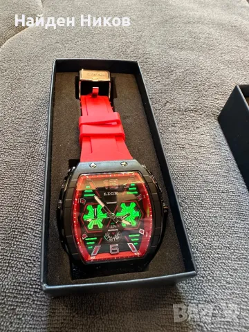 Мъжки Часовник Стилен модерен 2024 Lige , снимка 5 - Мъжки - 47813029
