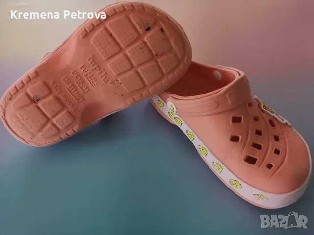 Доставка до СПИДИ АВТОМАТ 2,14€ - Детски крокс 2 в 1 - лято-зима, размер 27-28. Подплатата се маха , снимка 13 - Детски пантофи - 55811401
