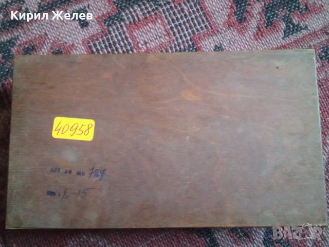 Кутия стара дървена 40958, снимка 4 - Колекции - 42562725