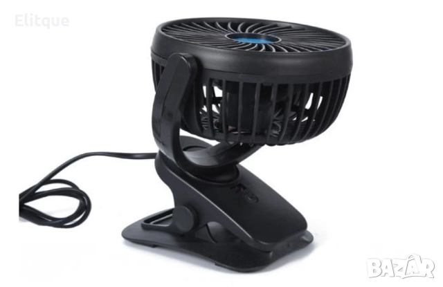 Мини портативен вентилатор със стойка за кола или бюро, снимка 8 - Друга електроника - 52862549