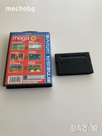 Mega Games 6 Vol 3 Sega Mega Drive, снимка 2 - Други игри и конзоли - 36429617