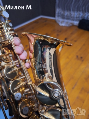 Алт саксофон The Horn - Trevor James, снимка 4 - Абсорбатори - 52722505