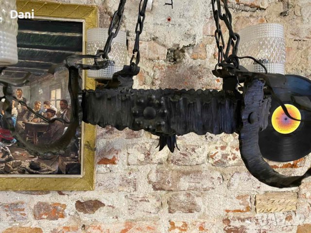 Полилей от ковано желязо, снимка 5 - Полилеи - 42387821