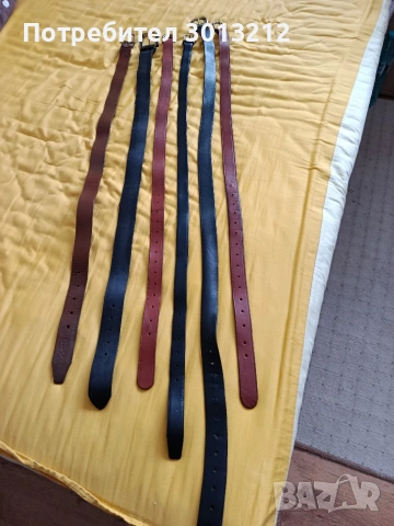 мъжки кожени колани естествена кожа., снимка 2 - Колани - 53679820
