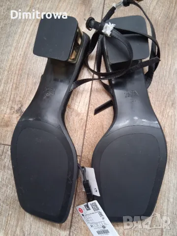 н.41 Zara сандали, снимка 7 - Сандали - 49685910