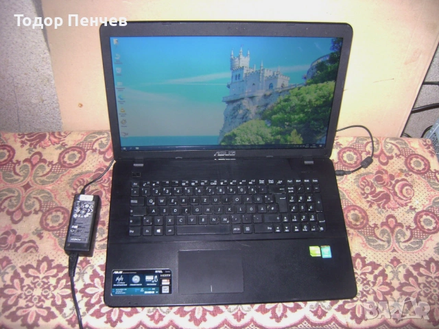 Asus R752L - 17 инча, Core i3 5 Gen, 12 GB RAM, 500 GB HDD, снимка 5 - Лаптопи за дома - 53398890