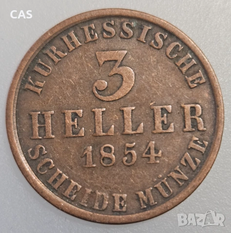 ХЕСЕН-КАСЕЛ. 3 Хелера 1854