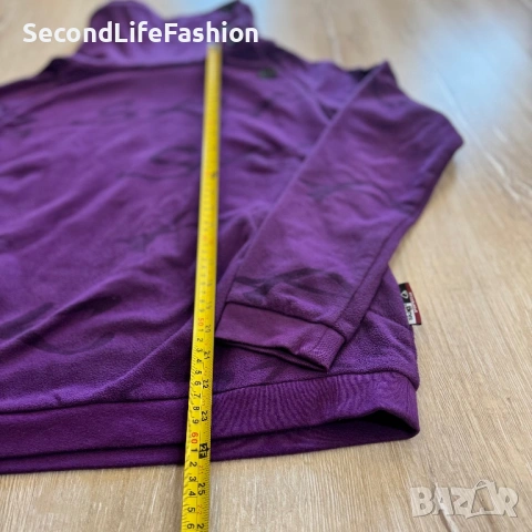 Дамски спортен полар Skag Sportwear лилаво размер L, снимка 4 - Суичъри - 53175121