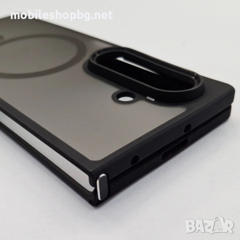 Samsung Galaxy Z Fold 7 калъф MagSafe черен мат полупрозрачен, снимка 10 - Калъфи, кейсове - 53509444