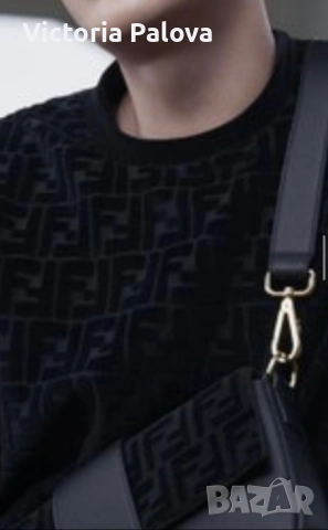 Уникален суитчър унисекс FENDI X TEAM WANG  рядка находка, снимка 18 - Суичъри - 51761293