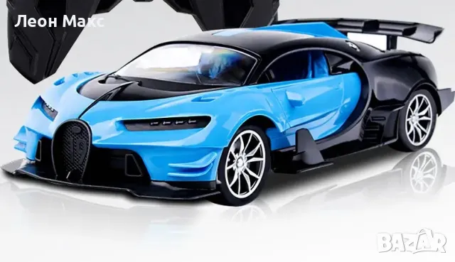 Кола с дистанционно и отварящи се врати Бугати, Bugatti, снимка 2 - Коли, камиони, мотори, писти - 47803035