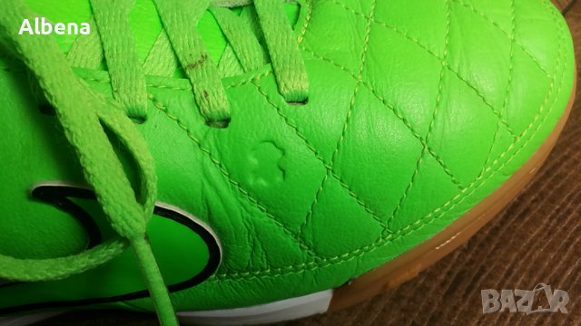 NIKE TIEMPO Размер EUR 38 / UK 5 естествена кожа 11-13-S, снимка 6 - Детски маратонки - 39521862