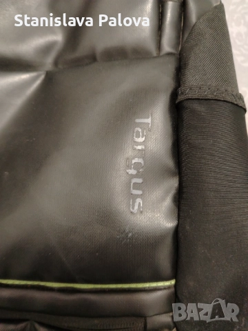 Маркова раница Targus черна, снимка 2 - Раници - 52383030