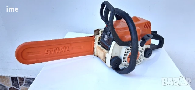 Бензинова резачка НОМЕР 11. STIHL MS 170. 30 см дъска за рязане. Проверена. РАБОТЕЩА..., снимка 14 - Градинска техника - 50894927