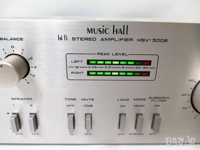 MUSIC HALL HSV-5006, снимка 4 - Ресийвъри, усилватели, смесителни пултове - 33915347