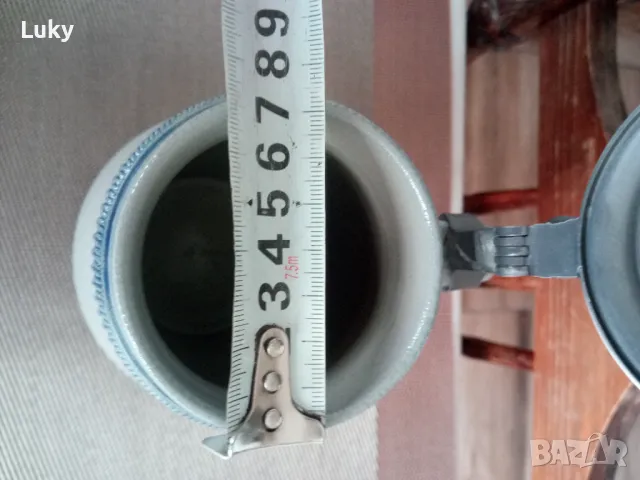 Антикварна,красива халба., снимка 5 - Антикварни и старинни предмети - 48161417