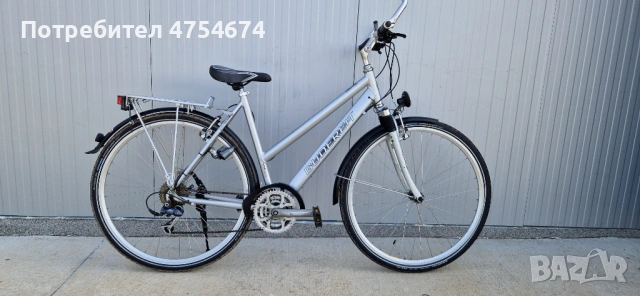 Алуминиев велосипед GUDEREIT дамско колело 28"