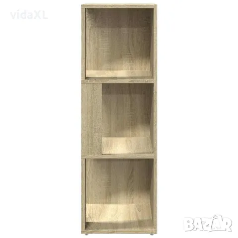 vidaXL Ъглов шкаф, дъб сонома, 33x33x100 см, инженерно дърво, снимка 4 - Шкафове - 56147858