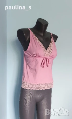 Пет различни броя / Бюстие тип потник с дантела , снимка 12 - Потници - 42297884