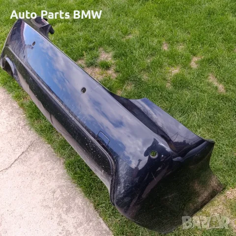 Задна М броня БМВ Е60 Оригинална М броня BMW E60 с отвори за парктроник, снимка 2 - Части - 49873539